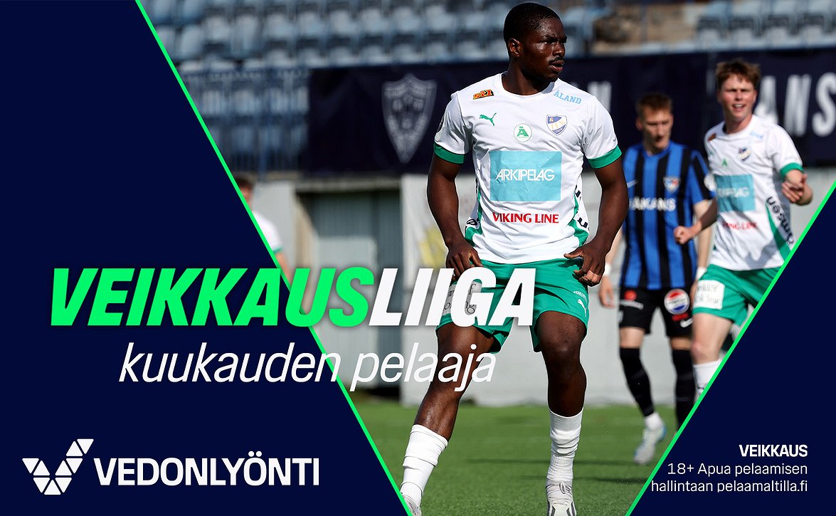 ​Veikkausliigan syyskuun joukkue valittu – IFK Mariehamnin Cody David kuukauden pelaaja