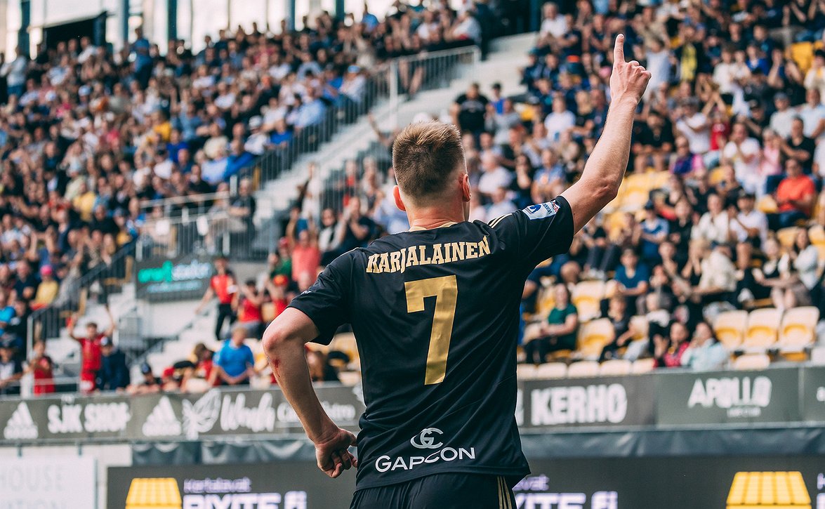 ​SJK:n Rasmus Karjalainen Kymppipaikalle: "Olemme todella hyvällä tiellä"