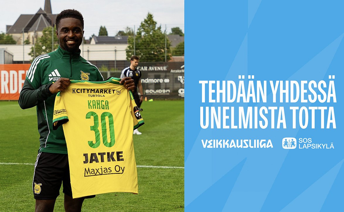 ​Unelmista totta! - Ilveksen Jardell Kangan pelipaita mukaan huutokauppaan