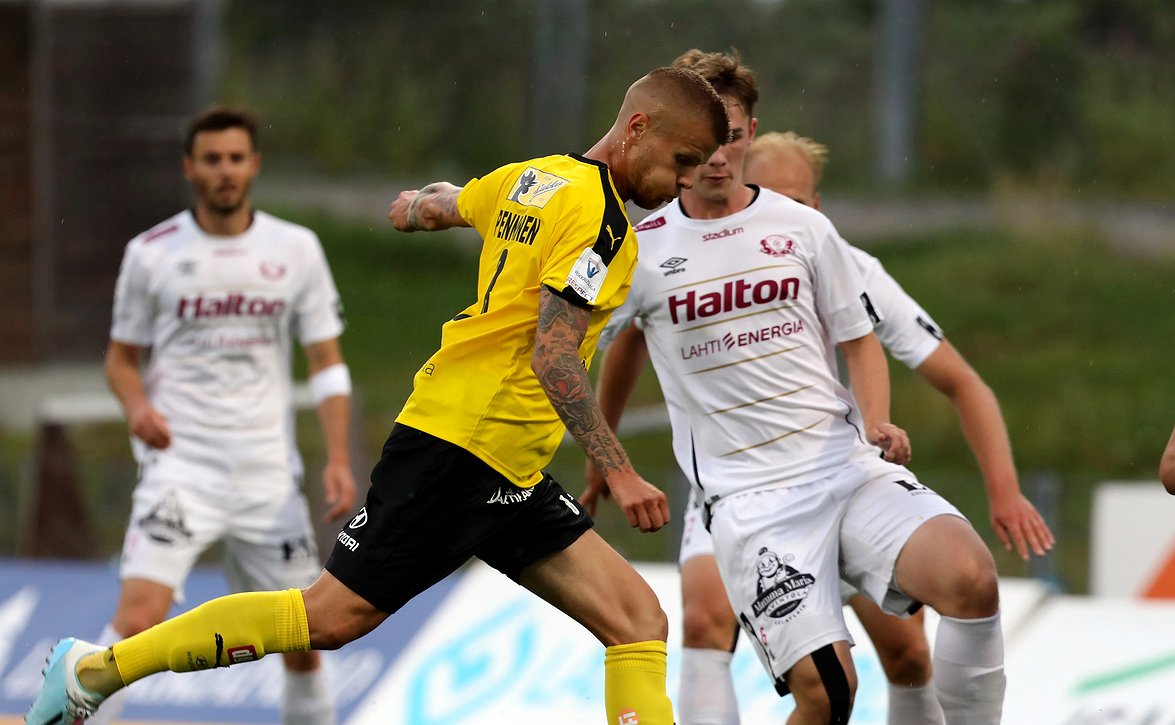 SJK ja KuPS pistejakoon (SJK-KuPS 1-1)