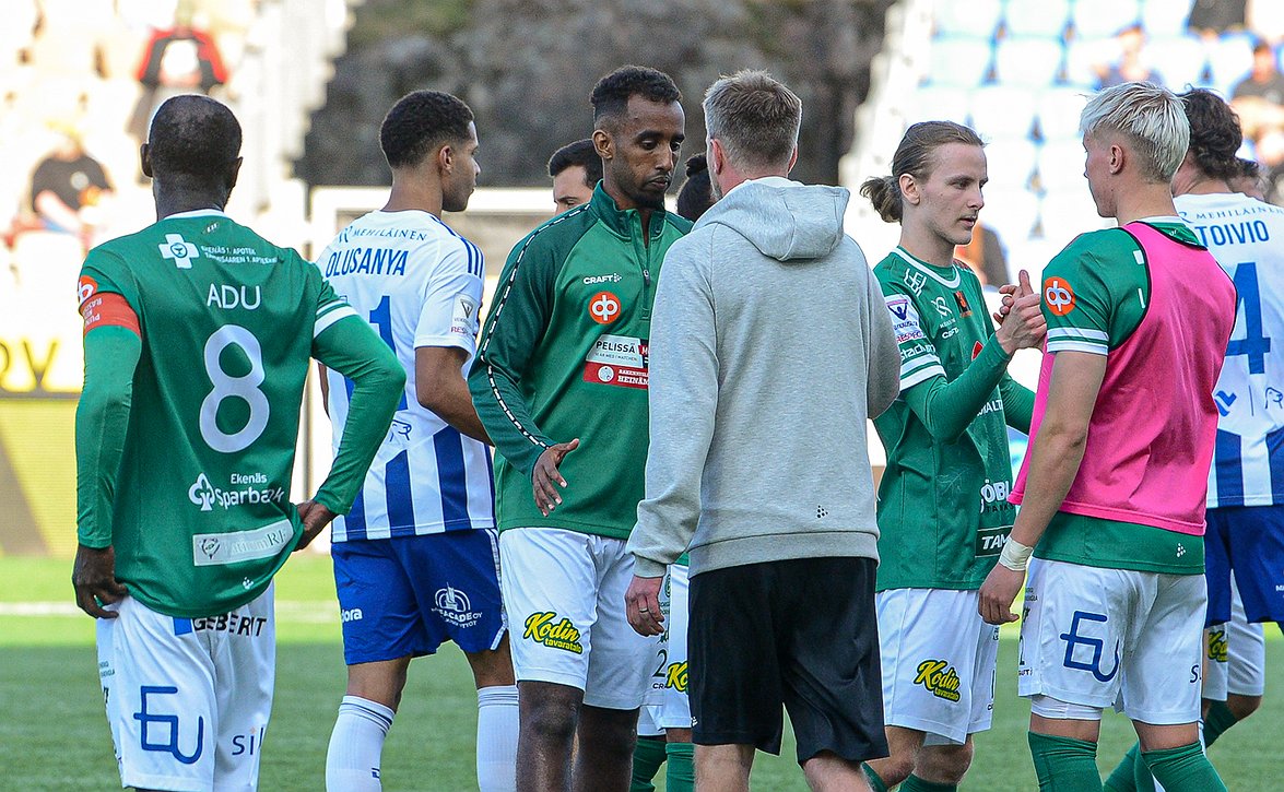 Tasapeli Tammisaaressa runkosarjan päätteeksi (EIF-SJK 1-1)