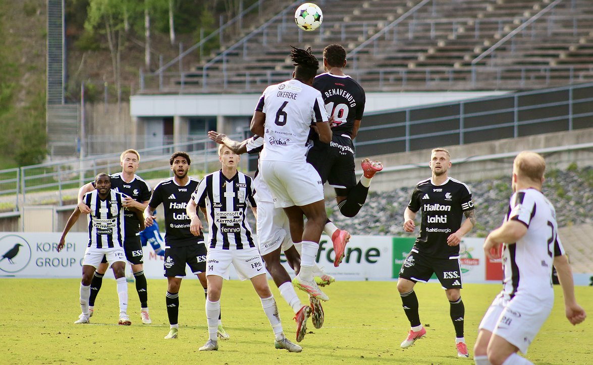 Pistejako Lahden maanantai-illassa (FC Lahti-VPS 1-1)