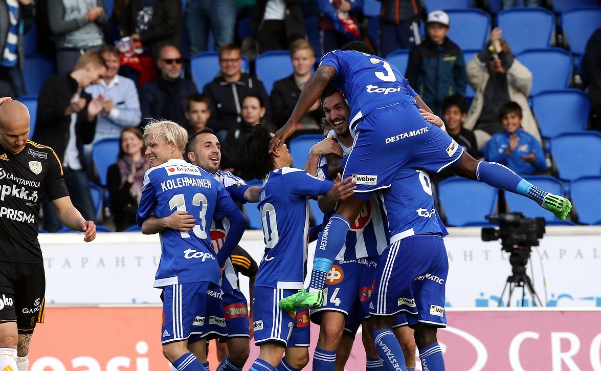 ​HJK jatkaa mestaruustaistelua (HJK-IFK Mariehamn 4-0)