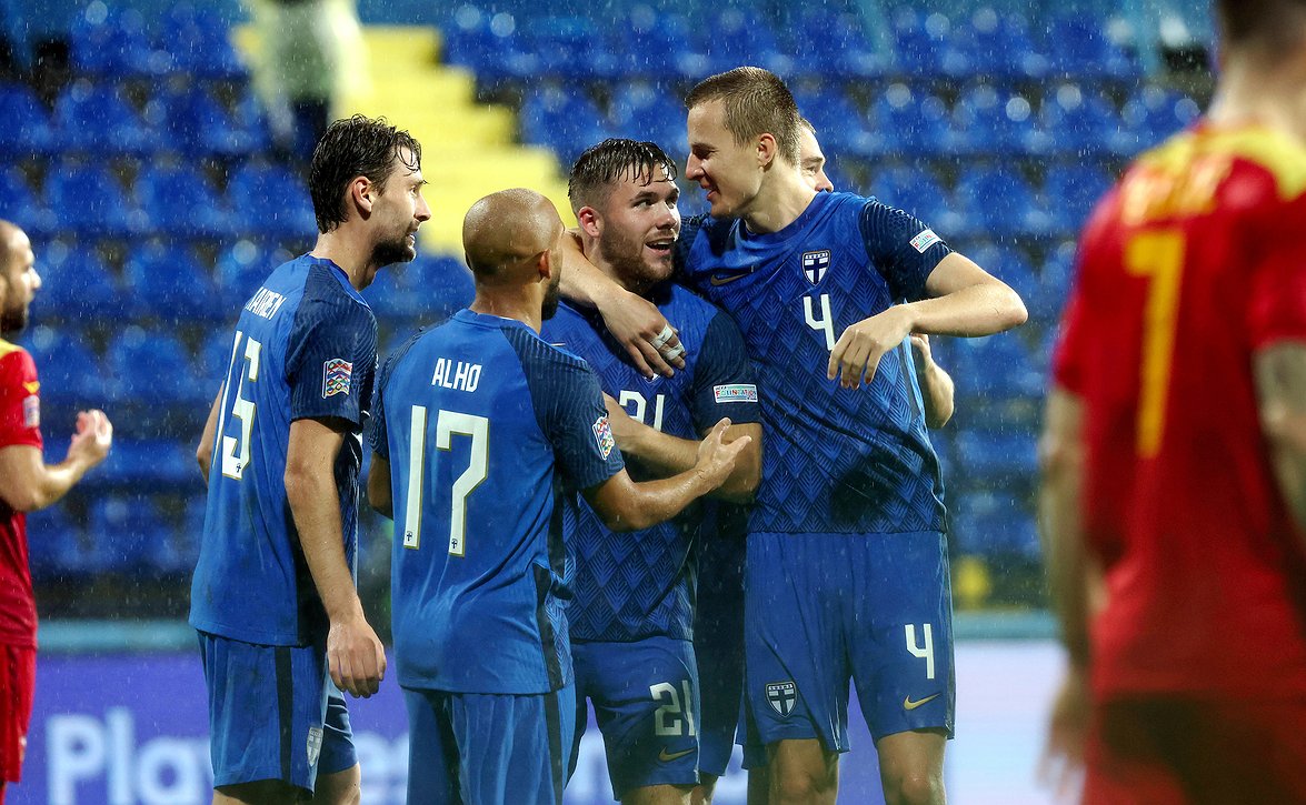 Huuhkajat lohkon kakkoseksi hienolla voitolla