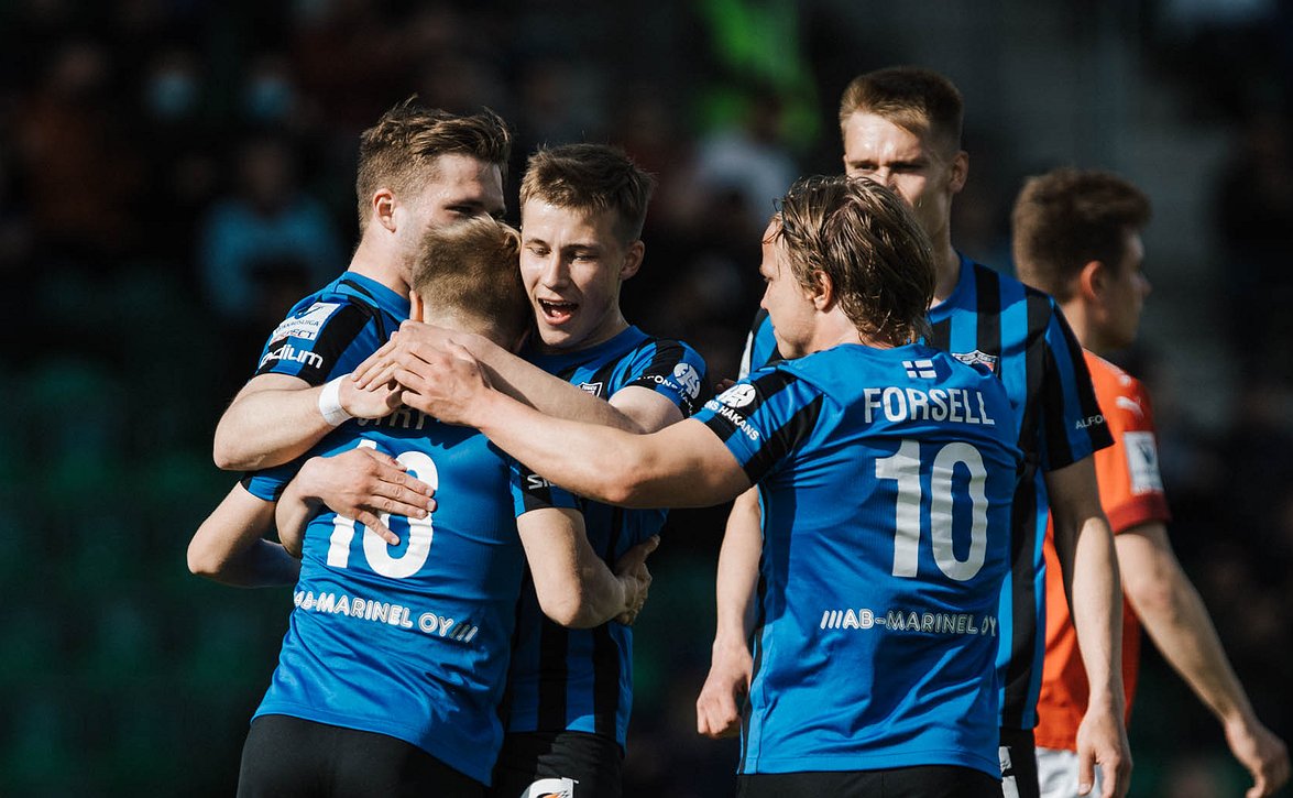 ​Inter ja Haka edelleen tiukassa kilpajuoksussa maalitilaston kakkossijasta