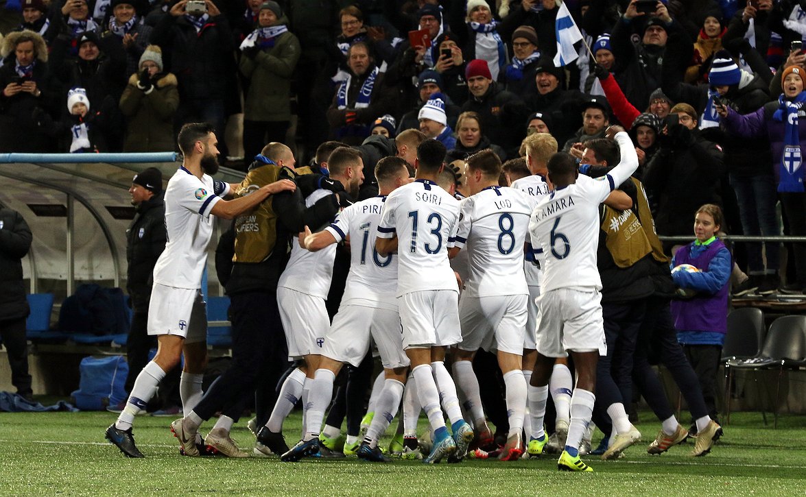 Huuhkajien Viro-ottelun alkamisajaksi 7.6. vahvistunut kello 16.00