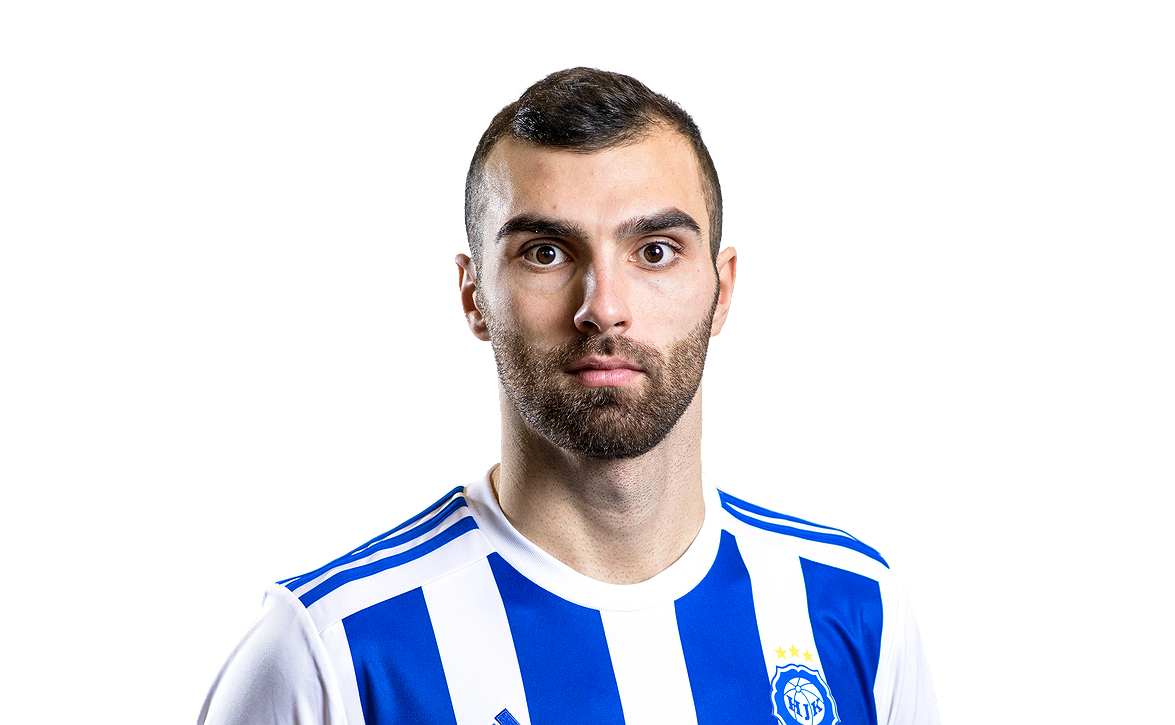 Manuel Martic HJK:n maaliskuun kuukauden pelaaja