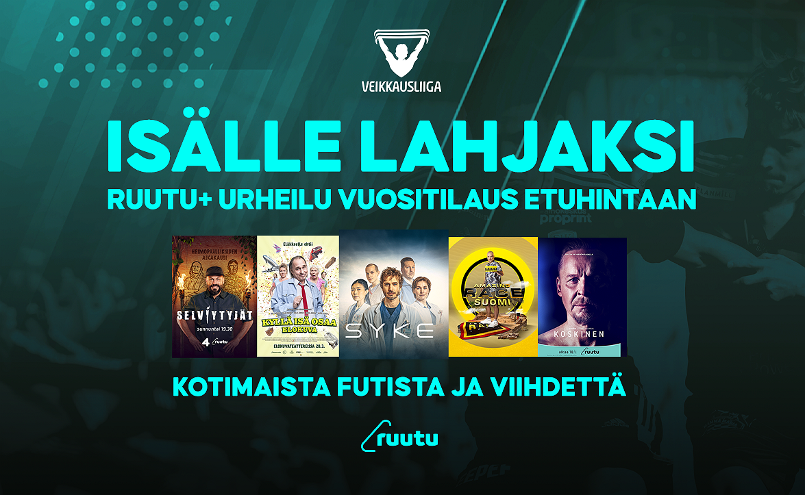 ​Nyt on aika tilata Ruutu+ koko vuodeksi kerralla – kampanjahintaan alkaen isänpäiväviikolla