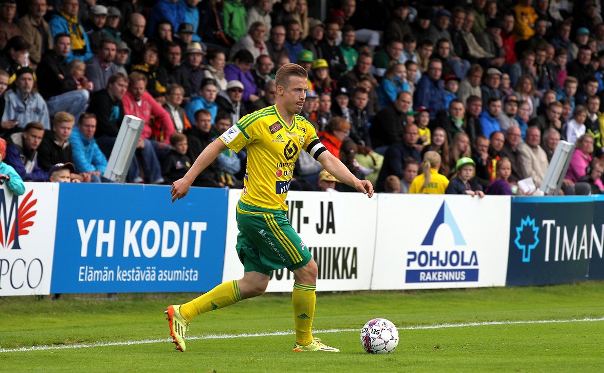 Ilves-kapteeni riemuitsi voitosta 