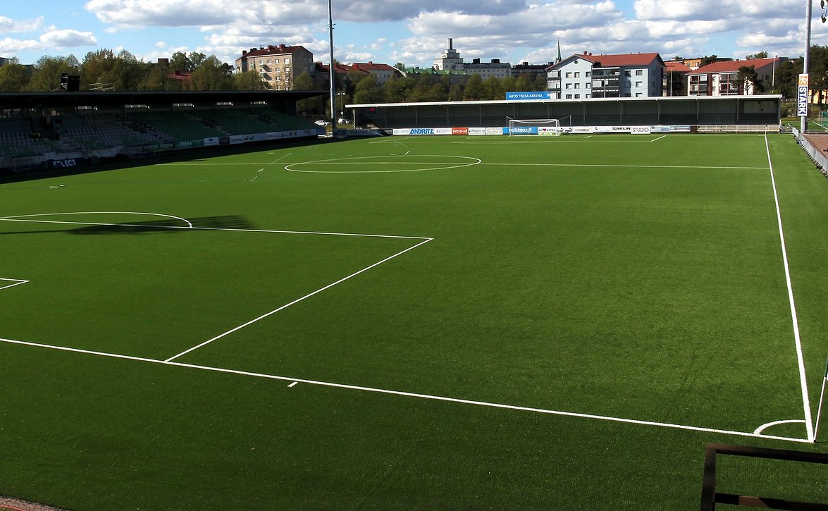 ​Kotkassa Suomen modernein tekonurmi