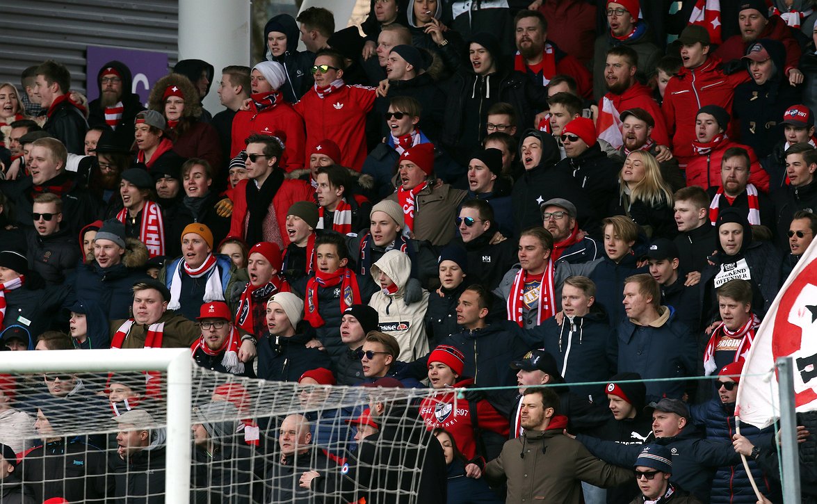 HIFK:lla kannattajamatka tärkeään KuPS-otteluun
