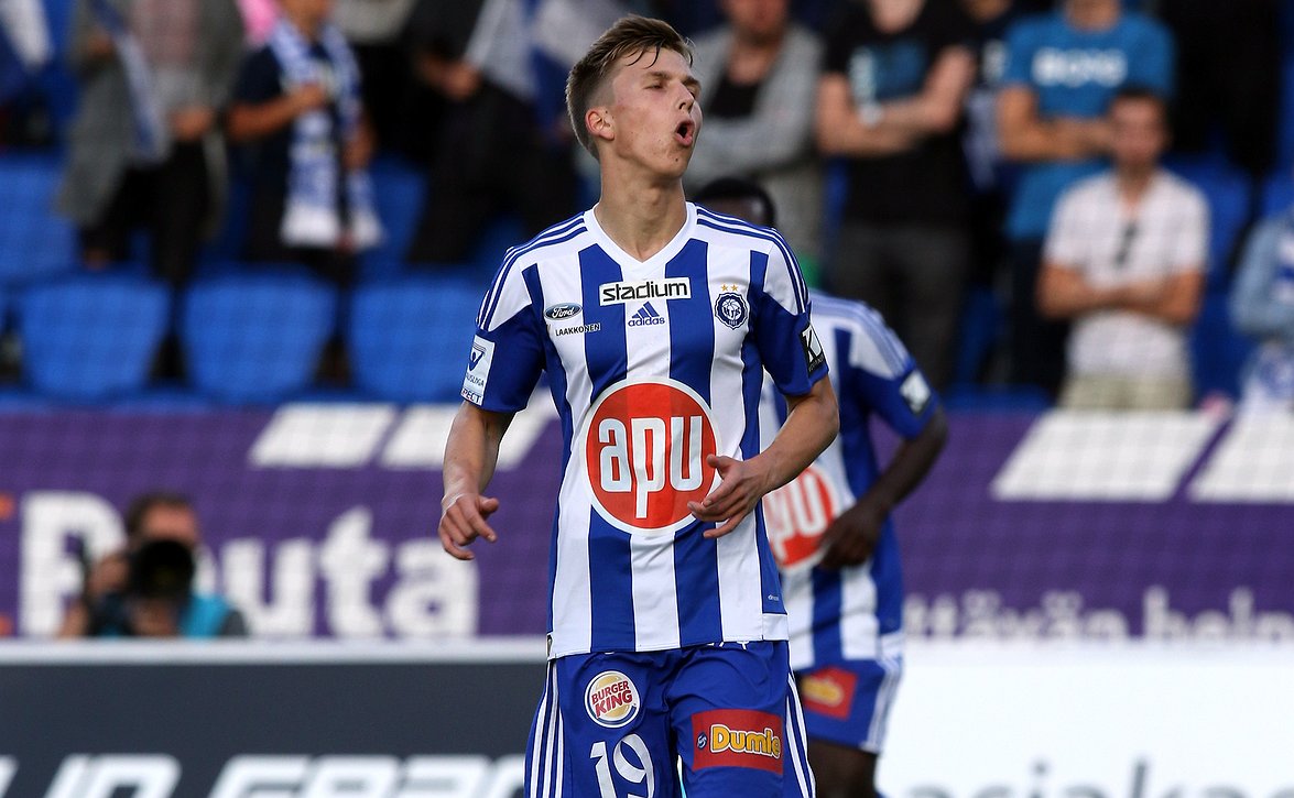 ​Lucas Lingman siirtyy HJK:sta RoPSiin