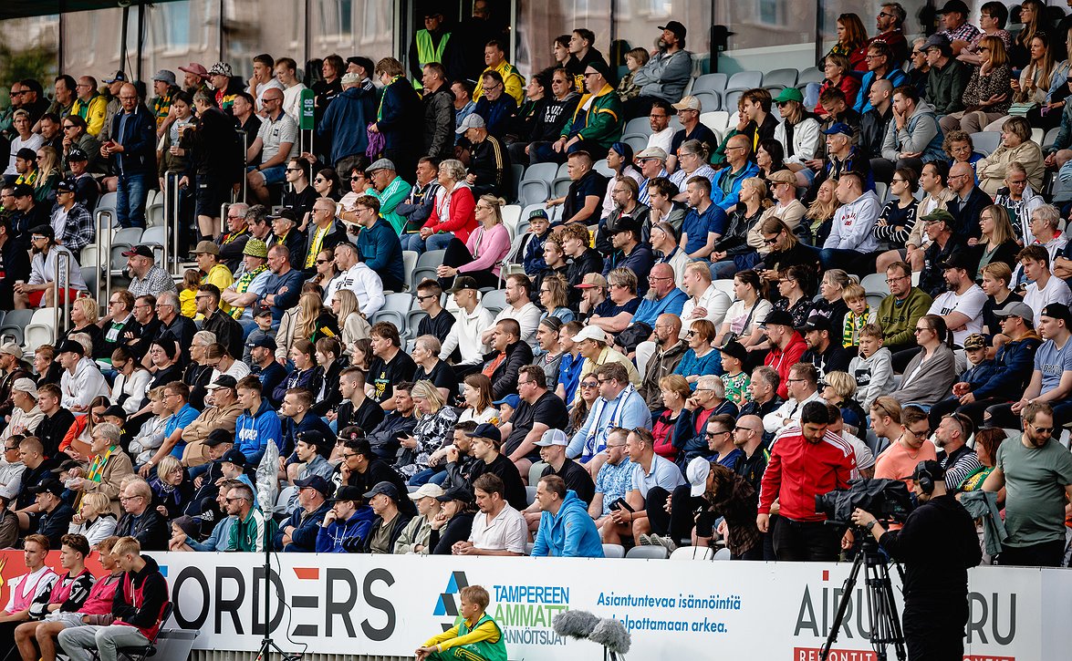 KuPS, HJK ja SJK tasapisteissä - kuuden kärki vain neljän pisteen sisällä