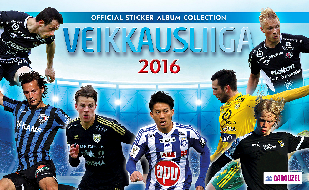 Veikkausliigasta keräilytarra-albumi