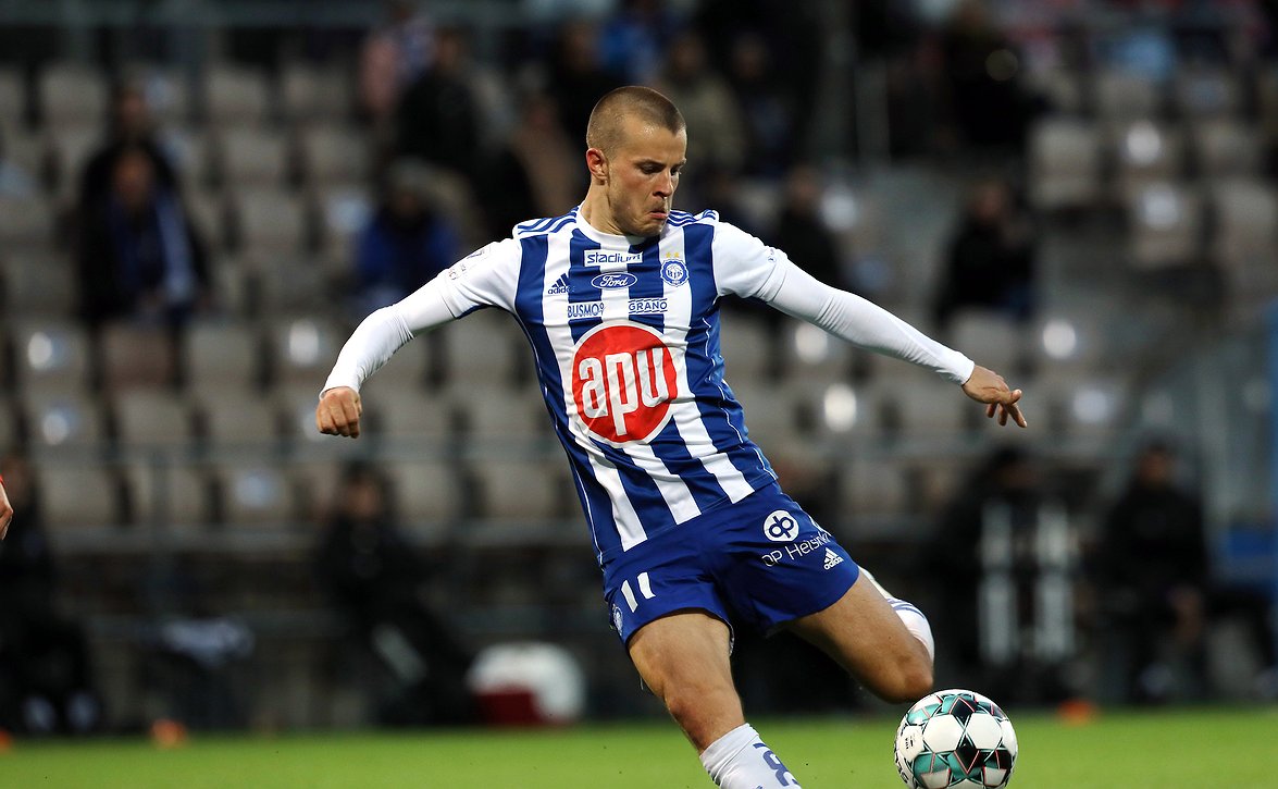 HJK:n Roope Riski ennakkosuosikki kauden 2021 maalikuninkaaksi