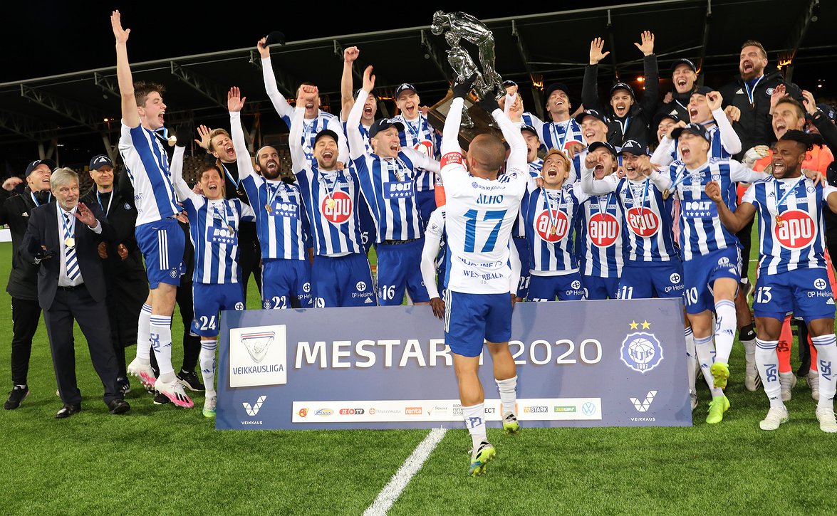 ​HJK mitalitilaston ykkönen – Interille ja KuPS:lle viides mitali Veikkausliigan aikana