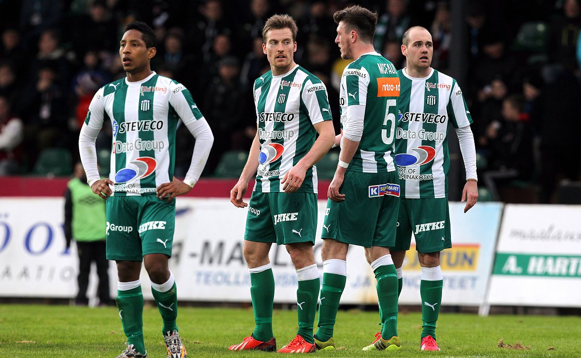 FC KTP:n Joel Mero sivussa sunnuntaina