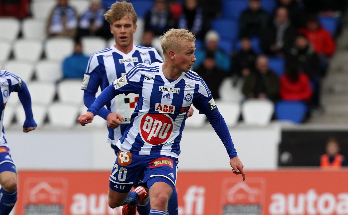 HJK:n avaus Krasnodar-otteluun