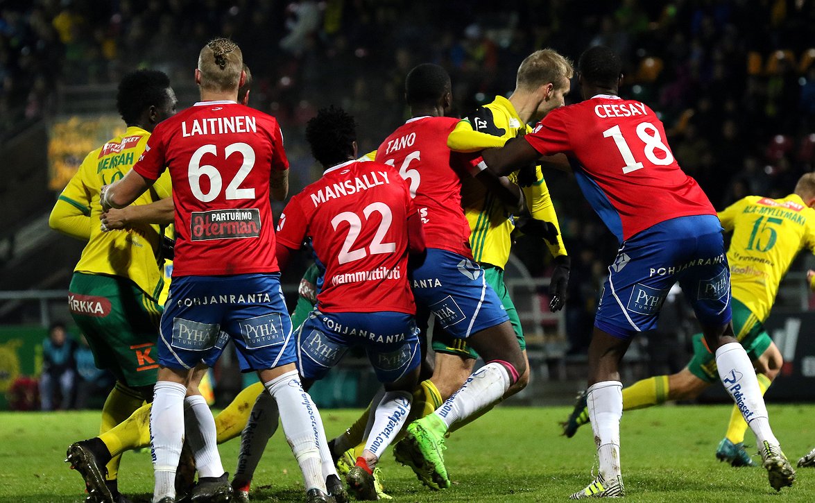 ​Yhdeksän Veikkausliigajoukkuetta tulessa cupissa