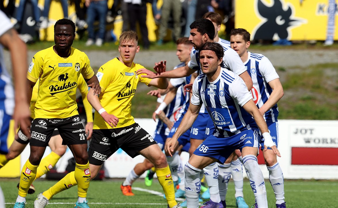 ​Futiskierros Nelosella lauantaina – pääotteluna kärkikamppailu HJK-KuPS