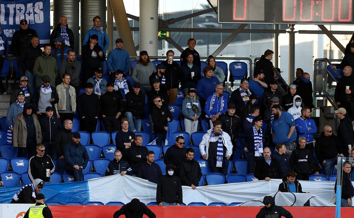 HJK - FC Lahti pelataan maanantaina kokonaan ilman yleisöä