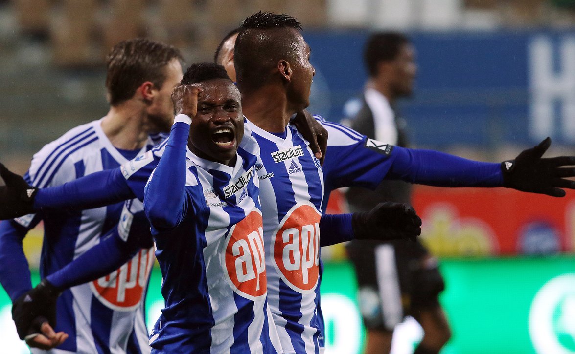 HJK selvään voittoon Jyväskylässä (JJK-HJK 1-5)