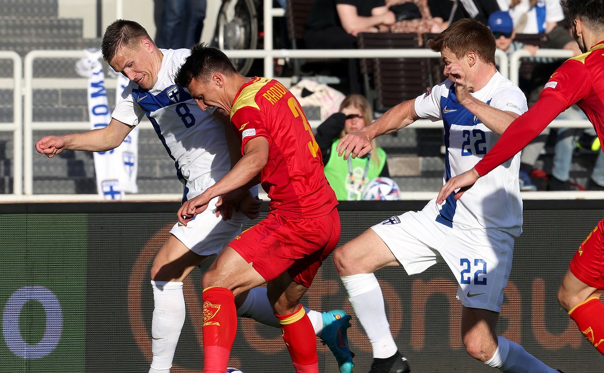 ​Huuhkajille komea voitto – Montenegro kaatui 2-0