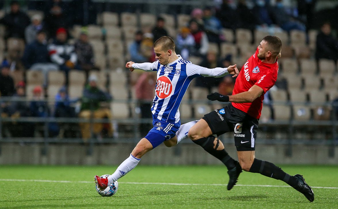 HJK kiristi mestaruustaistoa - KuPS:lla yhä pisteen etulyöntiasema