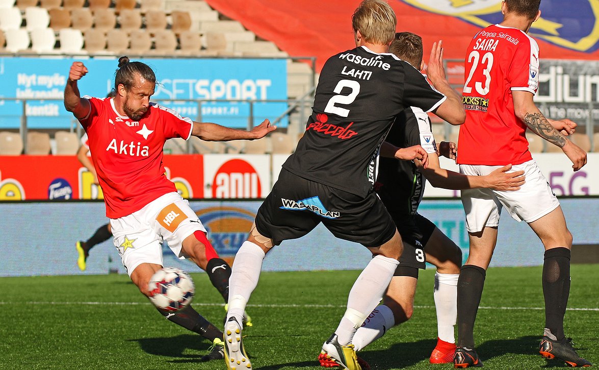 Veikkausliiga maajoukkuetauolle täyden kierroksen myötä