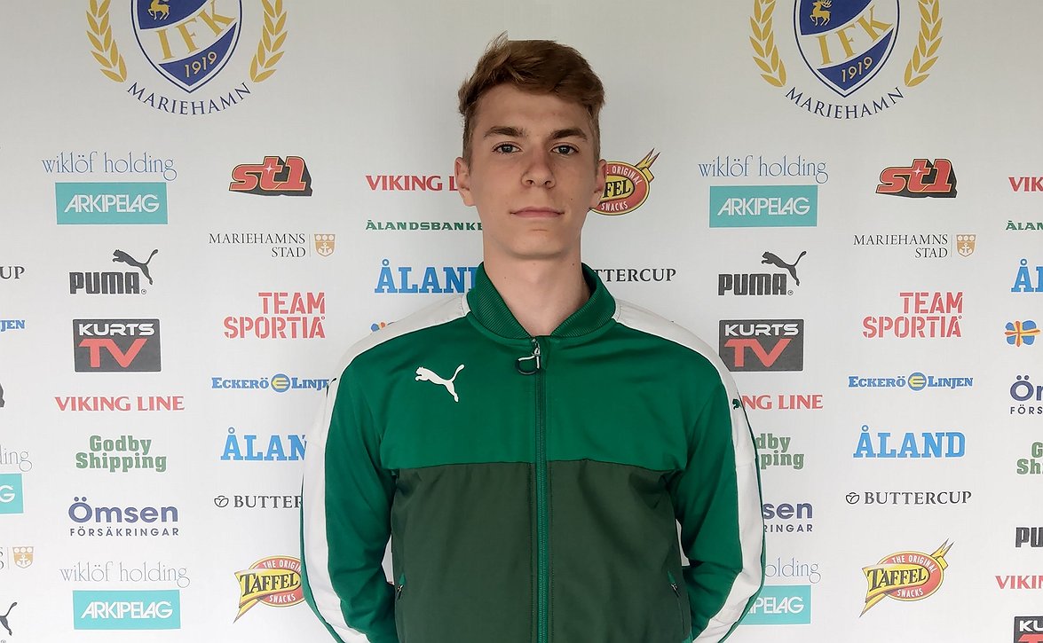 ​Puolustajalupaus nuorisosopimukseen IFK Mariehamnin kanssa