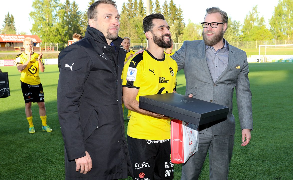 ​Abdalla El Said saavutti MM-kisapaikan KuPS:ssa - "Olen todella kiitollinen"