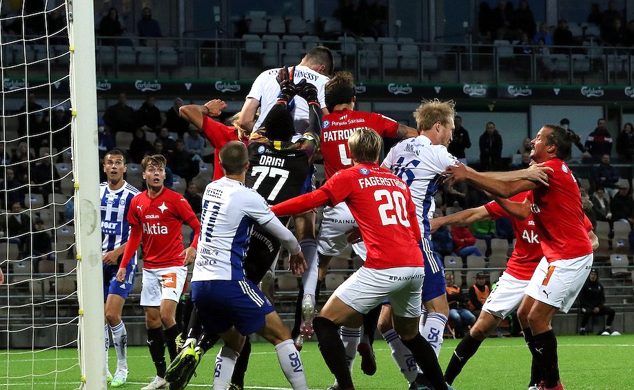 Suomen Cupin puolivälierä HIFK-HJK pelataan myös lauantaina 3.4.