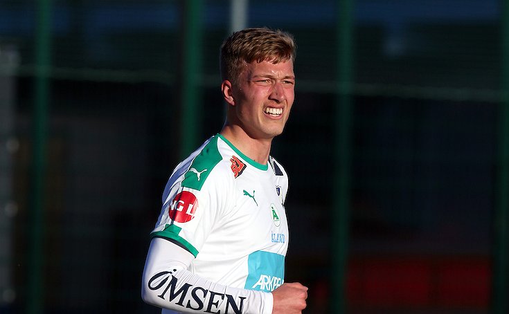 ​IFK Mariehamnin Backaliden muistaa hyvin ensimmäisen Veikkausliigamaalinsa