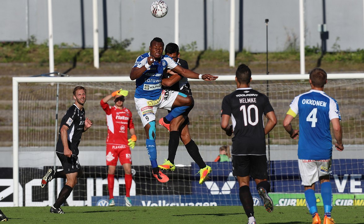 FC Lahti ja RoPS pistejakoon (FC Lahti-RoPS 1-1)
