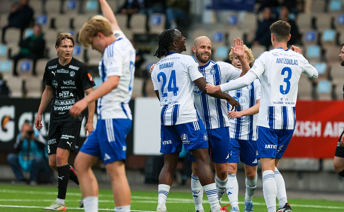 ​Tässä tilastossa HJK on viemässä ykkössijan tälläkin kaudella
