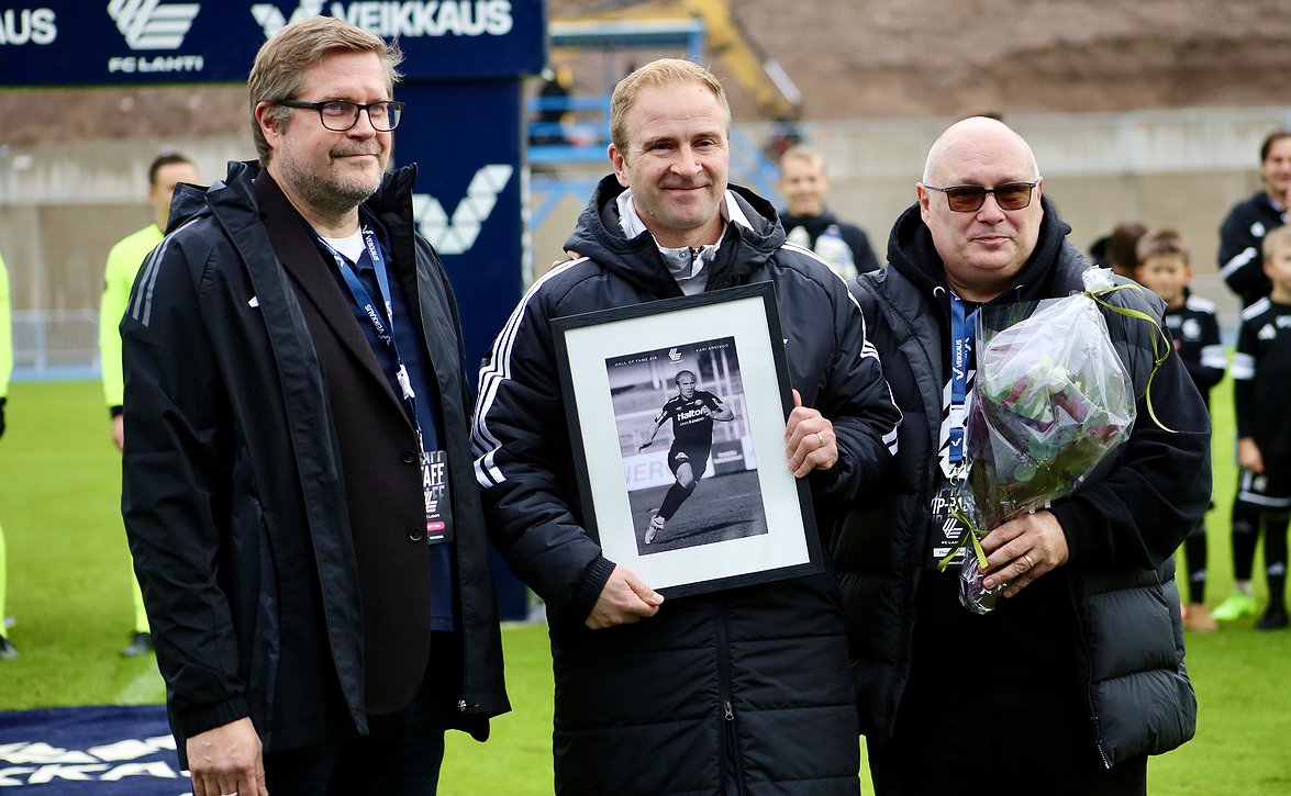 ​Kari Arkivuo FC Lahden Hall of Fameen - "Haluan olla viemässä lahtelaista jalkapalloa eteenpäin"
