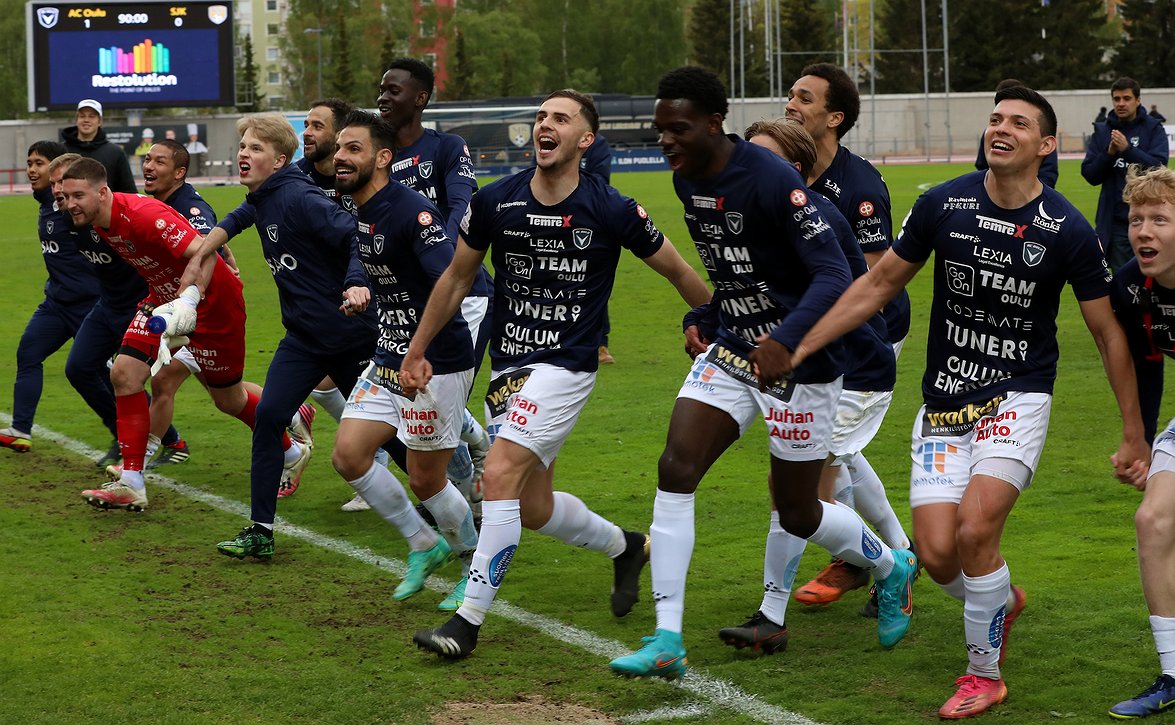 AC Oululle makeat pisteet (AC Oulu-FC Inter 1-0)