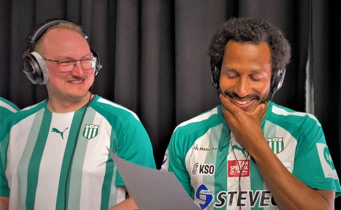 KTP:n kapteeni David Ramadingaye: Se on siellä, se on höbö!
