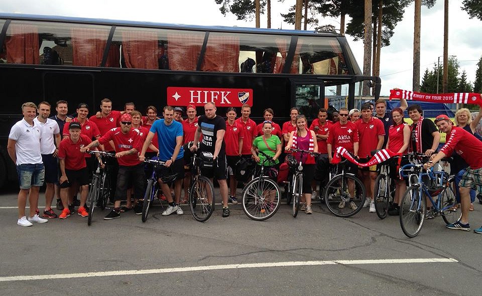 HIFK pysähtyi tapaamaan urheita kannattajiaan