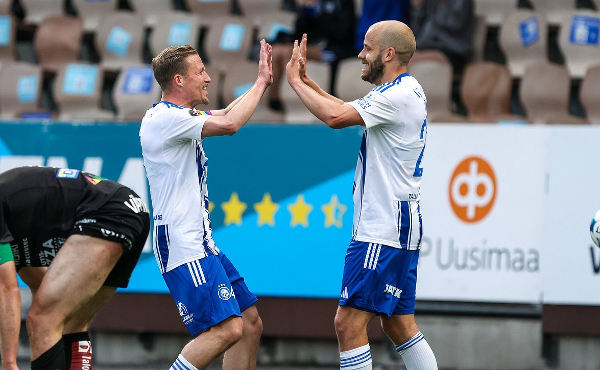 ​Kauden 200. maali HJK:n Alexander Ringin nimiin