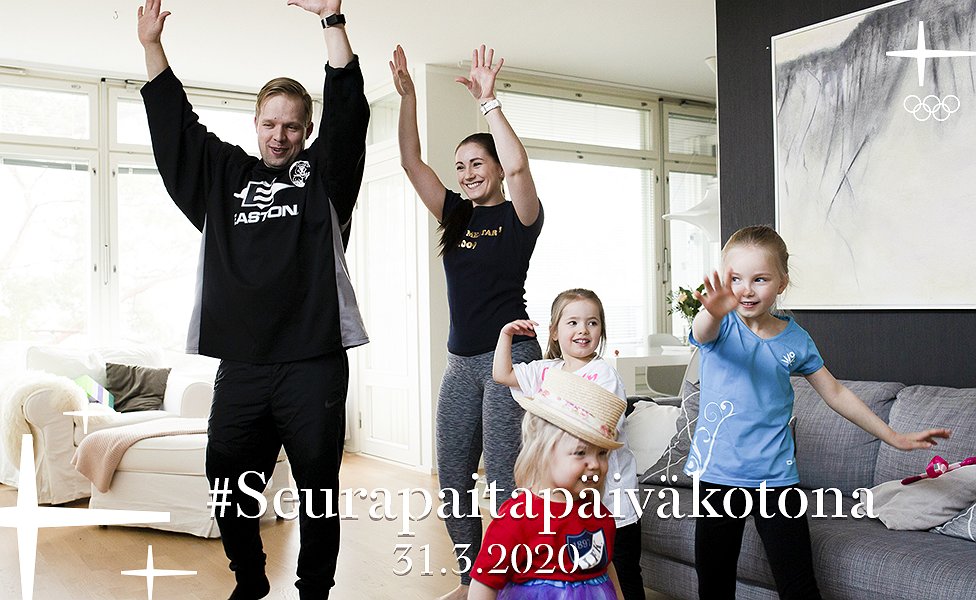 ​Osoita tukea seurallesi – #Seurapaitapäiväkotona tiistaina 31.3.2020