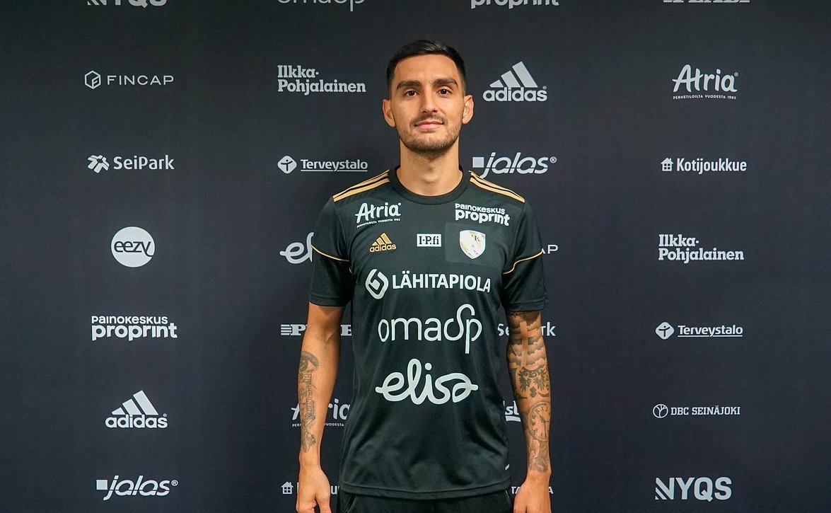 Pablo Andrade sopimukseen - SJK vahvisti vasenta laitaansa