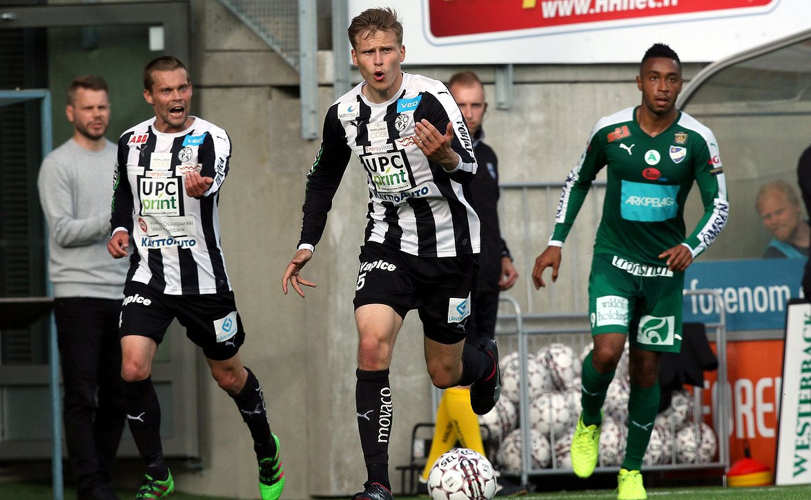 VPS:lla korkein pallonhallintaprosentti Veikkausliigassa