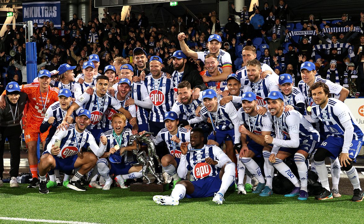 HJK juhli mestaruutta – VPS Eurolopputurnaukseen