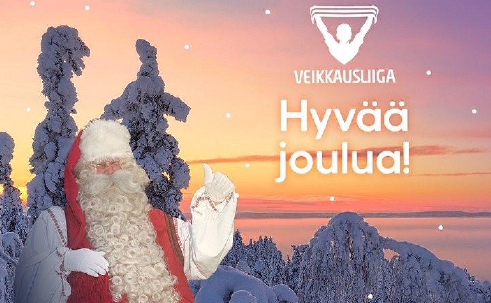 Veikkausliiga toivottaa hyvää joulua