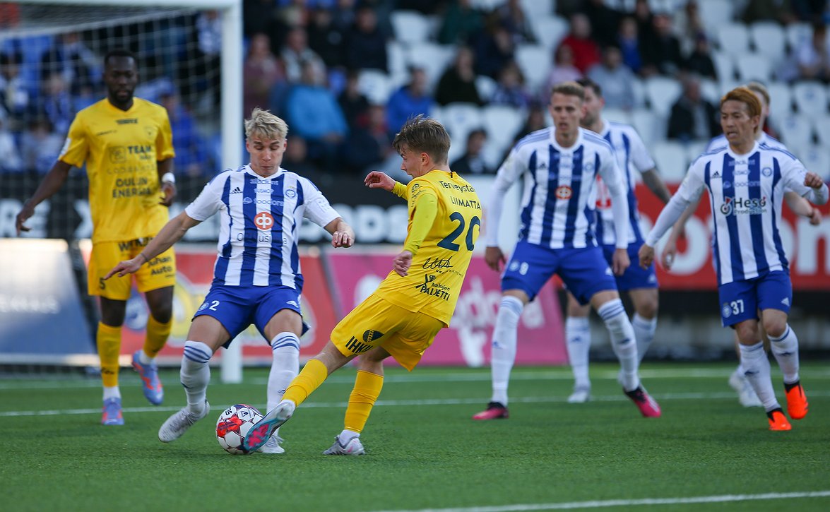 AC Oulu katkaisi HJK:n voittoputken (HJK-AC Oulu 1-1)