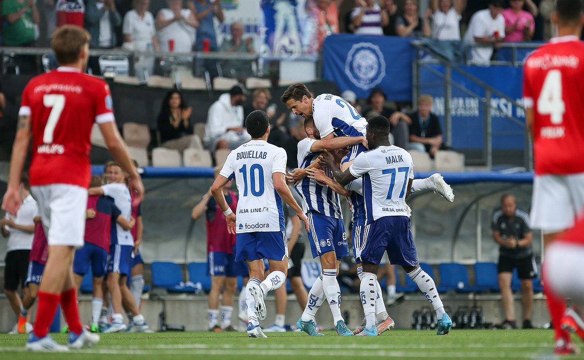 ​HJK komeaan voittoon Silkeborgista – tie Eurooppa-liigaan askelta enemmän avoinna