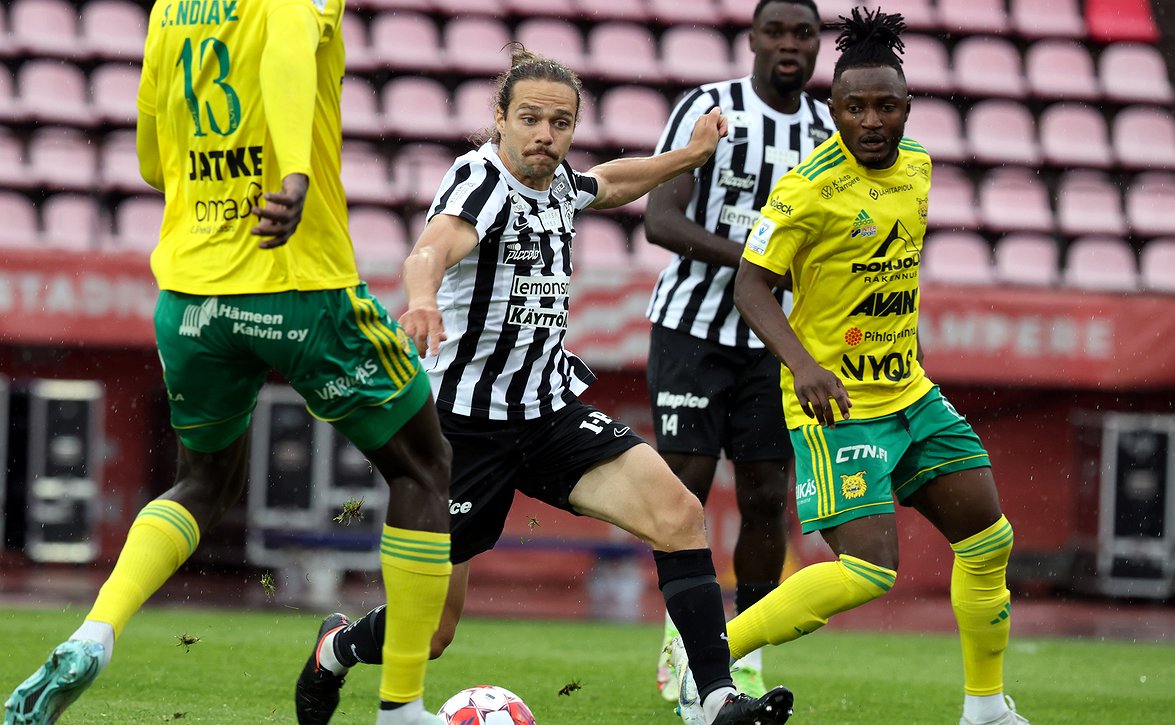 VPS jatkoi voittoputkeaan Tampereella (Ilves-VPS 0-2)