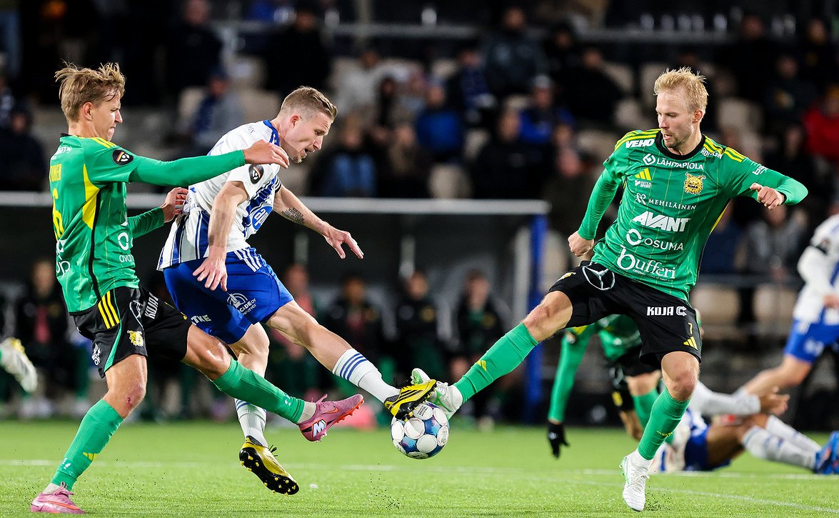Ilves jatkaa kärjessä HJK-tasapelin myötä - viikonlopun kierros takana