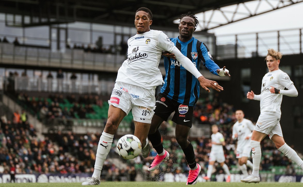 Interille massiviset pisteet (FC Inter-KuPS 1-0)